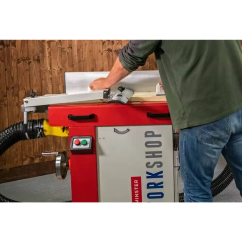 Axminster Workshop Planer Thicknesser, Spiral Block 230V, 1.5kW (AW2260S) | 026108512