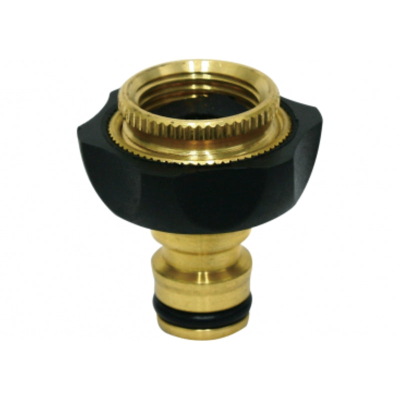 Aquacraft Soft-Touch Brass Tap Connector 26.5mm (G3/4")-21mm (G1/2") | AQ660410