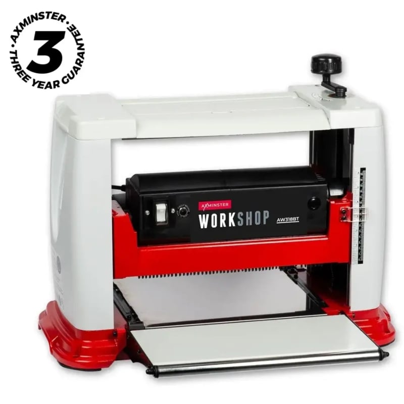Axminster Workshop Benchtop Thicknesser (AW318BT) | 026107676