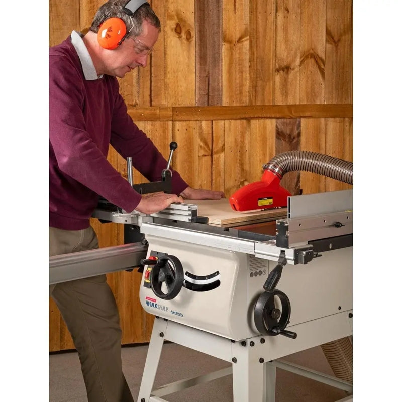 Axminster Workshop Table Saw 216mm, 1.1kW (AW216TS) | 026107712