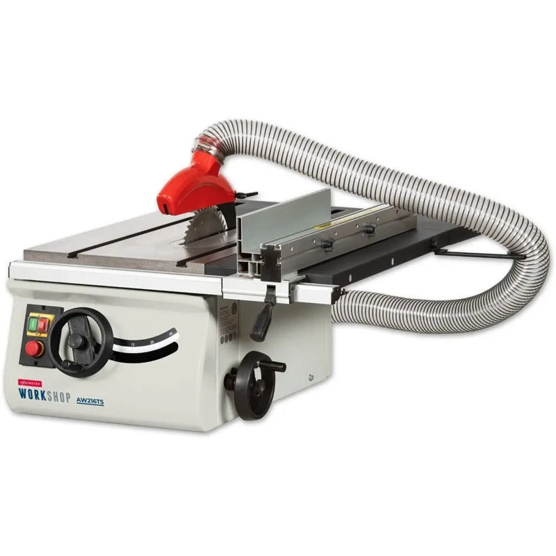 Axminster Workshop Table Saw 216mm, 1.1kW (AW216TS) | 026107712